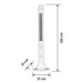 Tower Fan Activejet Selected WKS-120BPJ - FansAGD-WEN<<<Home Appliance - ProductsAGD<<<ActionPL