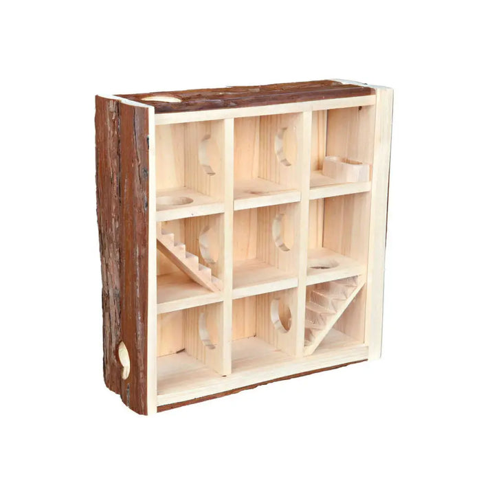Toy for Rodents Trixie Wood 30 × 30 × 10 CM - Домашни Животни<<<Дом Градина<<<BigBuy&&&Играчки<<<Домашни Животни<<<Дом