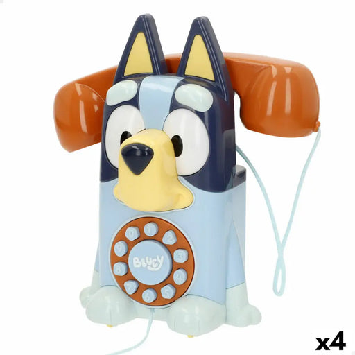 Toy telephone Bluey Plastic 16 x 18 x 8 cm (4 Units) - Електроника I Образователна Роботика<<<Компютри|