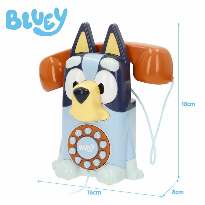 Toy telephone Bluey Plastic 16 x 18 x 8 cm (4 Units) - Електроника I Образователна Роботика<<<Компютри|