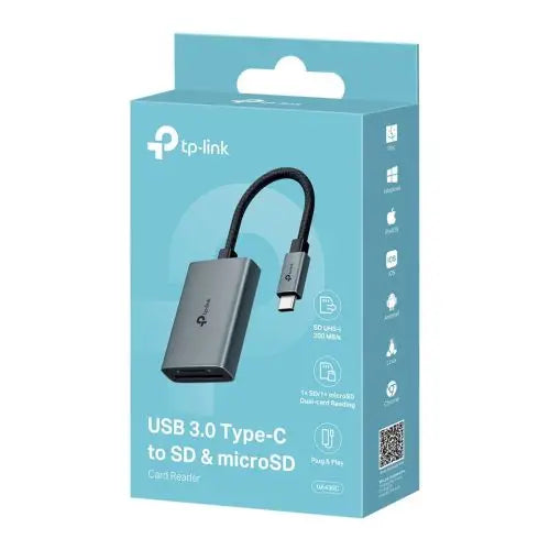 TP-Link Adapter UA440C Type-C to SD & Micro SD Card Reader Black EU