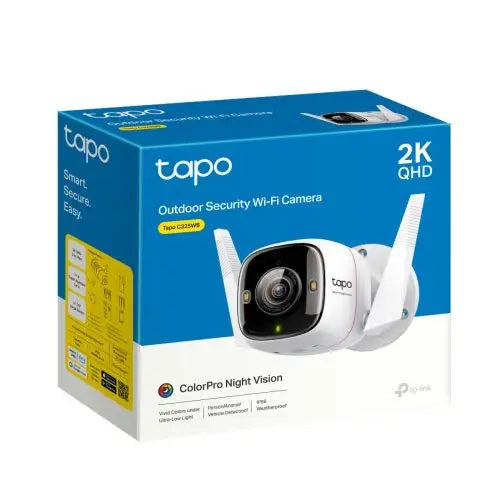 TP-LINK Camera Tapo C325WB Wi-Fi Outdoor Security 2K QHD White EU - Cameras<<<Основна<<<DunaXML&&&Сигурност Удома<<<Дом