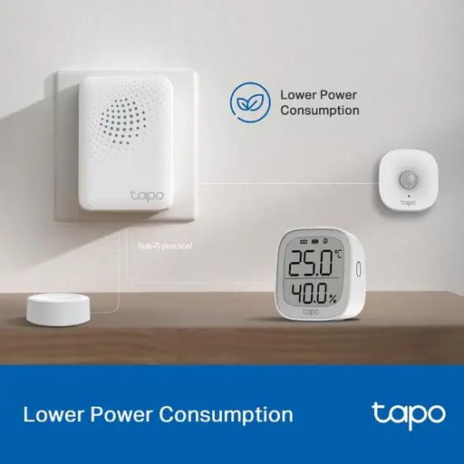 TP LINK smart hub with doorbell H100 alarm coordinates with Tapo smart sensors connects up to 64 smart devices doorbell