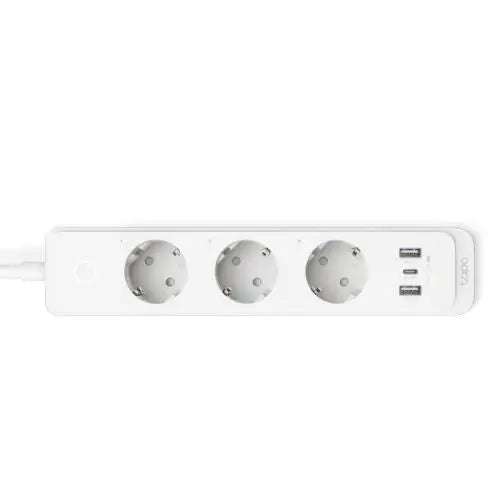 TP-Link Smart Power Strip Wi-Fi Tapo P300 (3AC + 2USB) White EU - Smart Devices<<<Основна<<<DunaXML&&&Смарт