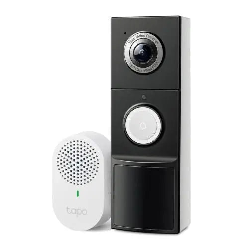 TP-Link Smart Video Doorbell Tapo 235 Kit Wireless 2K 5MP IP65 Black EU