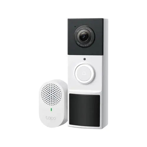 TP-Link Smart Video Doorbell Tapo D210 Kit Wireless 2K 5MP IP65 White EU - Cameras<<<Основна<<<DunaXML&&&Сигурност