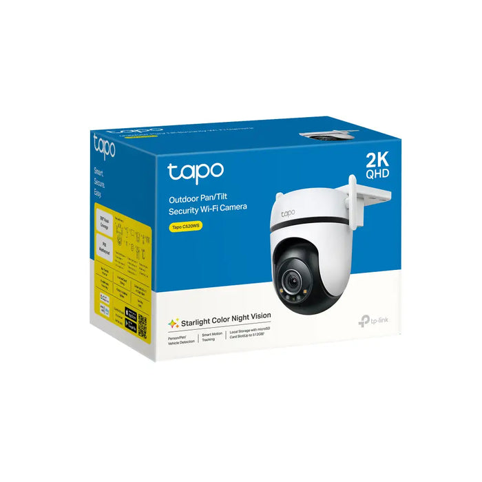 TP-LINK TAPO C520WS 2K QHD - IP Камери<<<Мрежово оборудване<<<ValiAPI&&&IP Camera и Видеонаблюдение<<<Smart