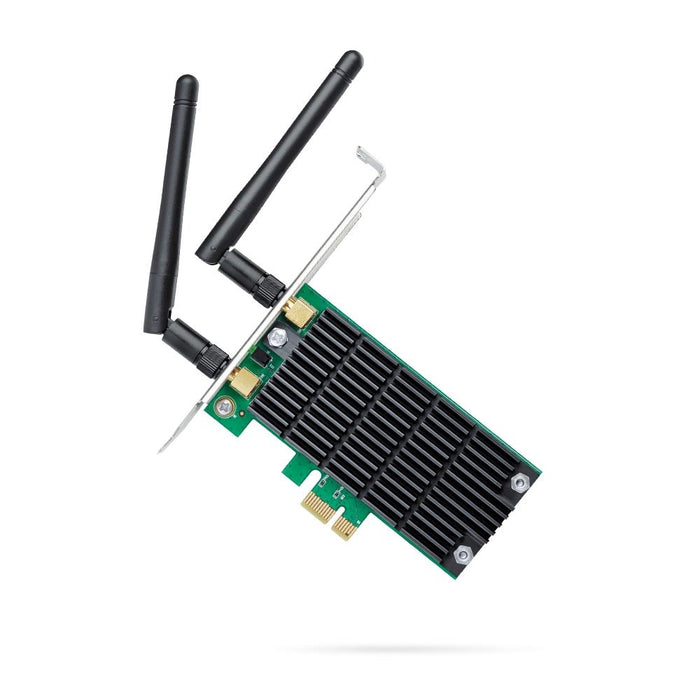 Wireless adapter TP-LINK Archer T4E, AC1200 dual band, PCI-EX, two external antennas