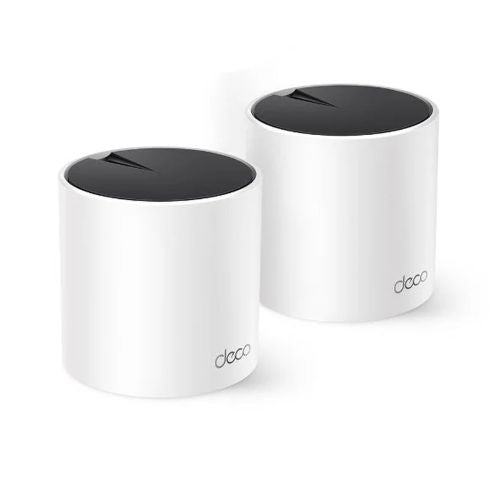 TP-Link Wi-Fi Router Deco X55 AX3000 (2pcs) 3000Mbps LAN/WAN 802.11ac White EU