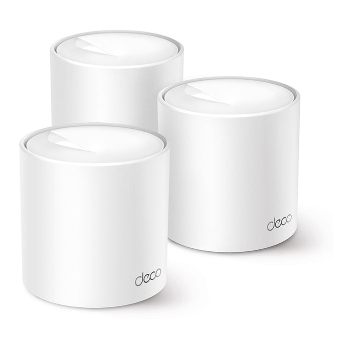 TP-Link Wi-Fi Router Deco X1500 AC1900 (3pack), 1500Mbps, LAN/WAN, 802.11ac, Wi-Fi 6, White EU