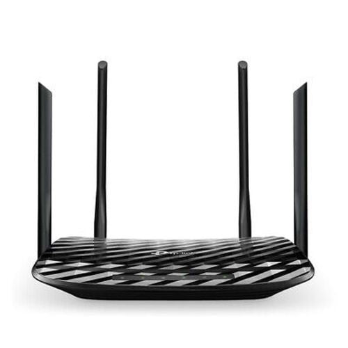 TP-LINK Router Archer A6 AC1200 Wireless 802.11ac/1200Mbps LAN/WAN Black EU