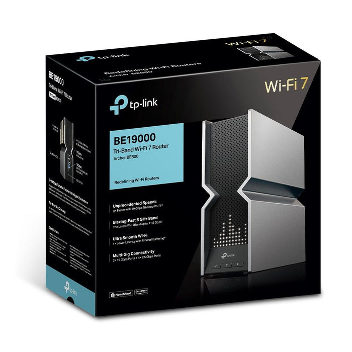 TP-Link Archer BE800 Tri-Band Wi-Fi 7 Wireless Router
