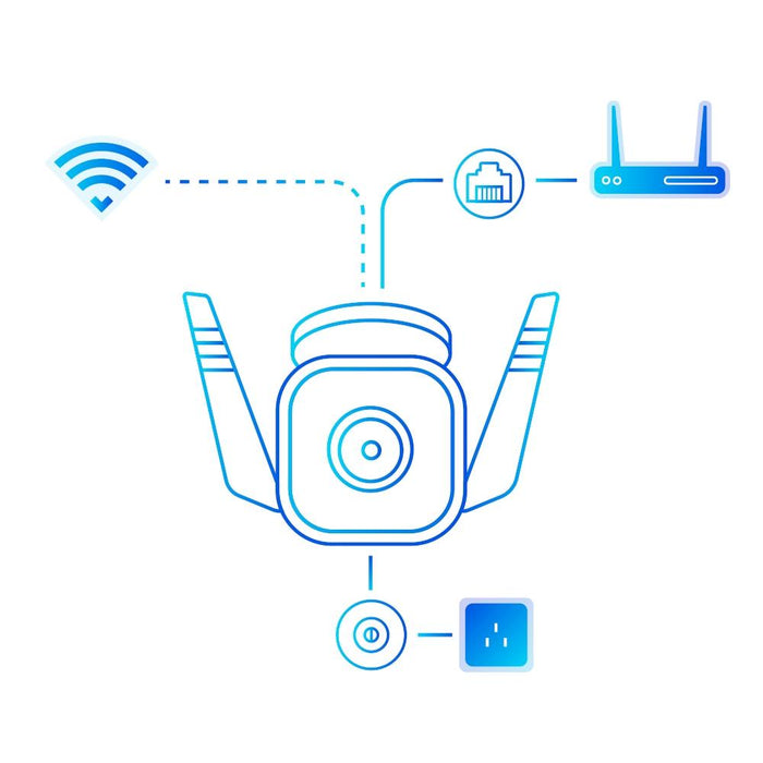 Outdoor security WiFi camera TP-Link Tapo C310