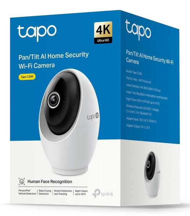 TP-Link Tapo Pan/Tilt AI Home Security Wi-Fi Camera