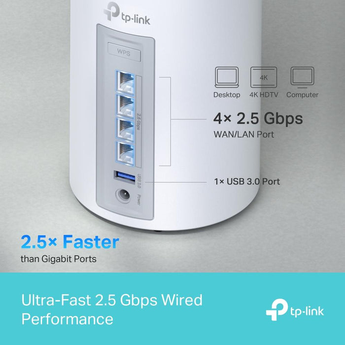 Mesh system TP-Link Deco BE65 Wi-Fi 7 BE9300 - 3 pcs