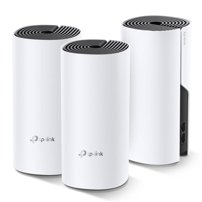 Wireless router TP-Link Deco M4, AC1200, 2.4/5 GHz, 300 - 867 Mbps, Gigabit, 3 pcs. in a set