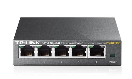 Desktop Switch TP-Link TL-SG105E RJ45 7,4 Mbps Black