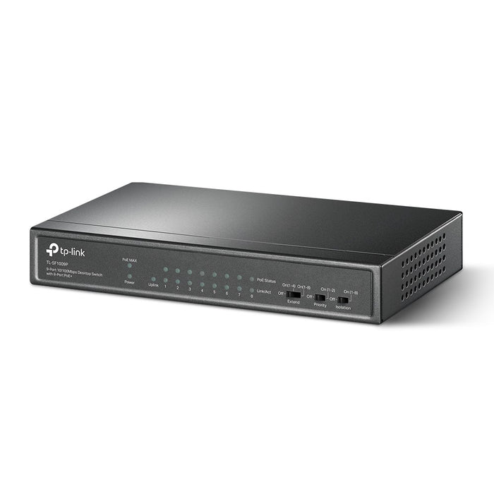 Switch TP-Link TL-SF1009P Black