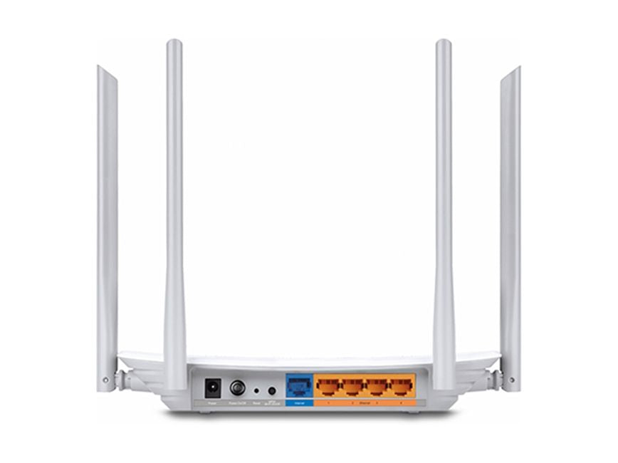 Wireless router TP-Link Archer C50 AC1200, 2.4/5 GHz, 300 - 867 Mbps, 10/100