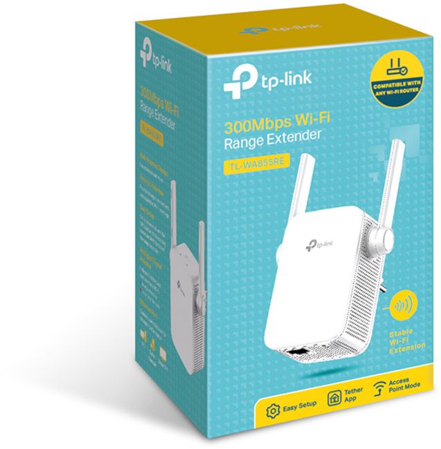 TP-LINK Range Extender TL-WA855RE White EU