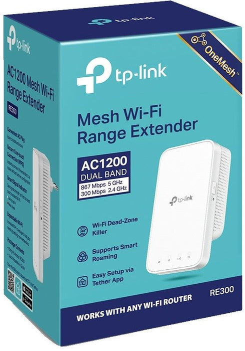 TP-Link AC1200 Mesh Wi-Fi Range Extender
