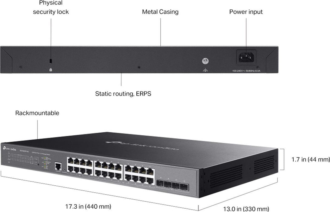 Switch TP-Link TL-SG3428XPP-M2