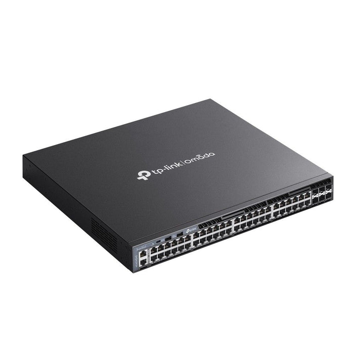 Switch TP-Link - Omada SG6654X, 48-port, 10/100/1000 Mbps, black