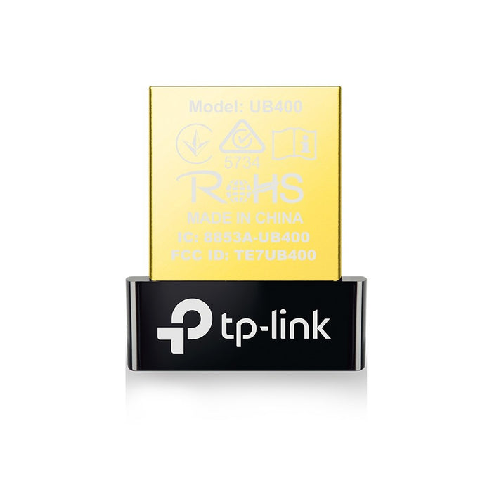 TP-Link Adapter UB400 Nano Wireless, Bluetooth 4.0, Black EU