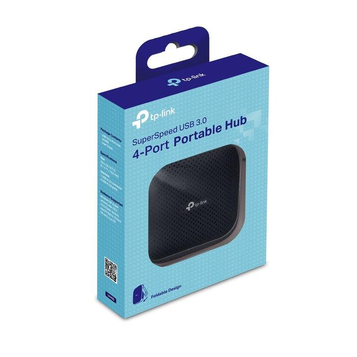 TP-Link UH400 USB 3.2 Gen 1 (3.1 Gen 1) Type-A 5000 Mbit/s Black