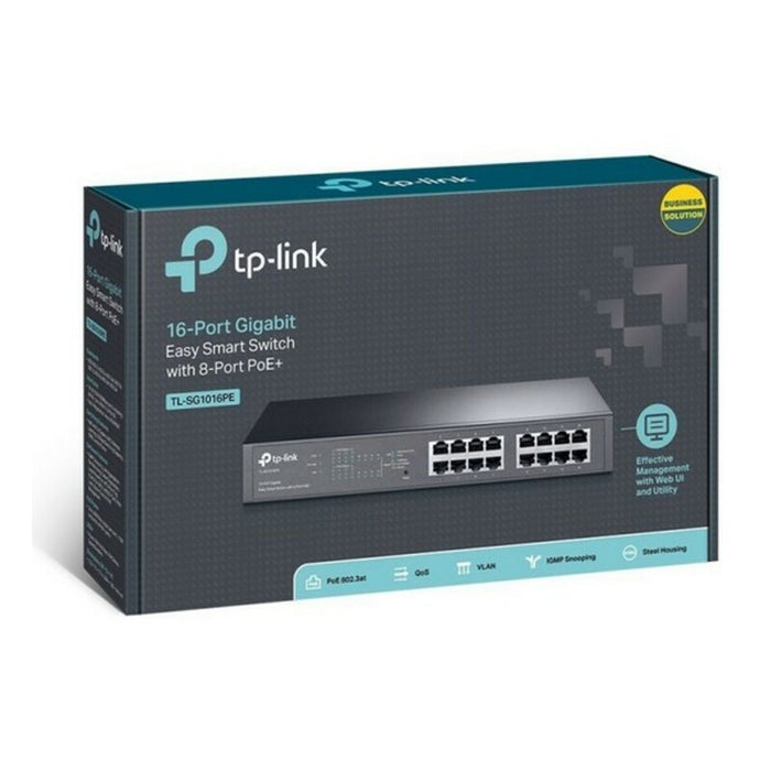 Cabinet Switch TP-Link TL-SG1016PE          16 x RJ45