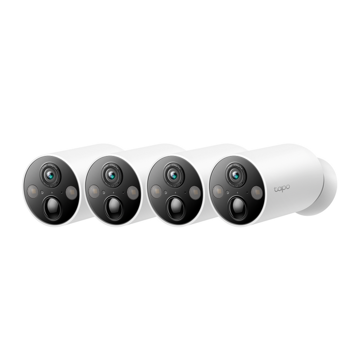 TP-Link Tapo C425 WiFi Security Camera, Outdoor/Indoor Installation, WiFi - 4 Pieces
