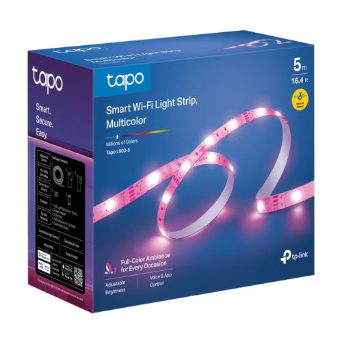TP-Link Smart LED Strip Tapo L900-5, Wi-Fi, 5m, Multicolor EU