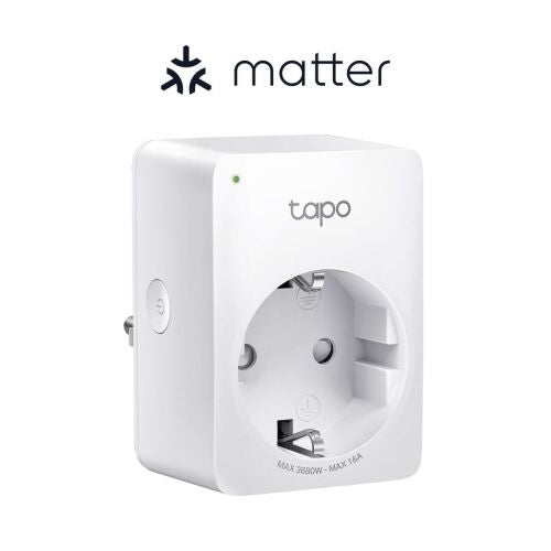 TP-Link Smart Plug Tapo P110M Wi-Fi, Energy Monitoring, White EU