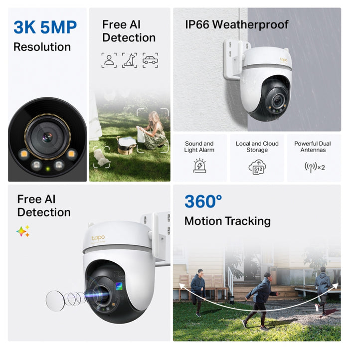 Camera TP-Link Tapo TC43 3K 5MP