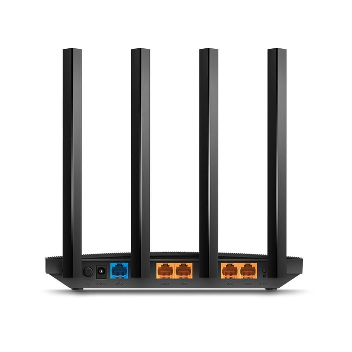 Wireless router TP-Link Archer C6 AC1200, 2.4/5 GHz, 300 - 867 Mbps, 10/100/1000