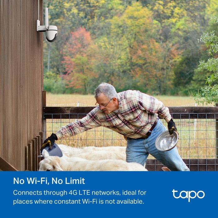 Outdoor security 4G LTE camera TP-Link Tapo C501 - 1080P Pan/Tilt