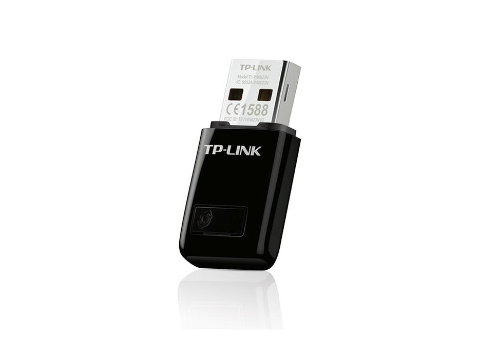 Wireless adapter TP-LINK TL-WN823N, 300 Mbps, USB, Built-in antenna