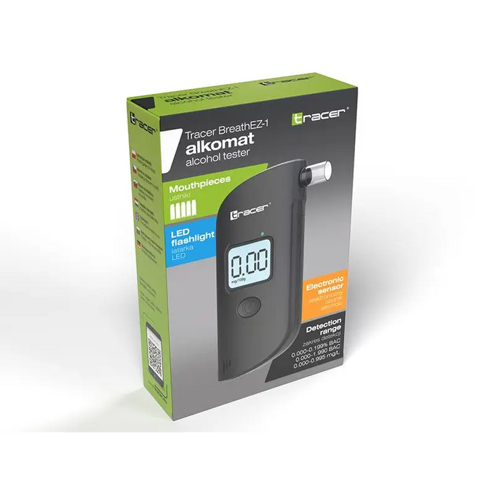 Tracer BreathEZ-1 Semiconductor Breathalyser Black - BreathalyzersEIA-ALK<<<Electronics and AccessoriesEIA<<<ActionPL