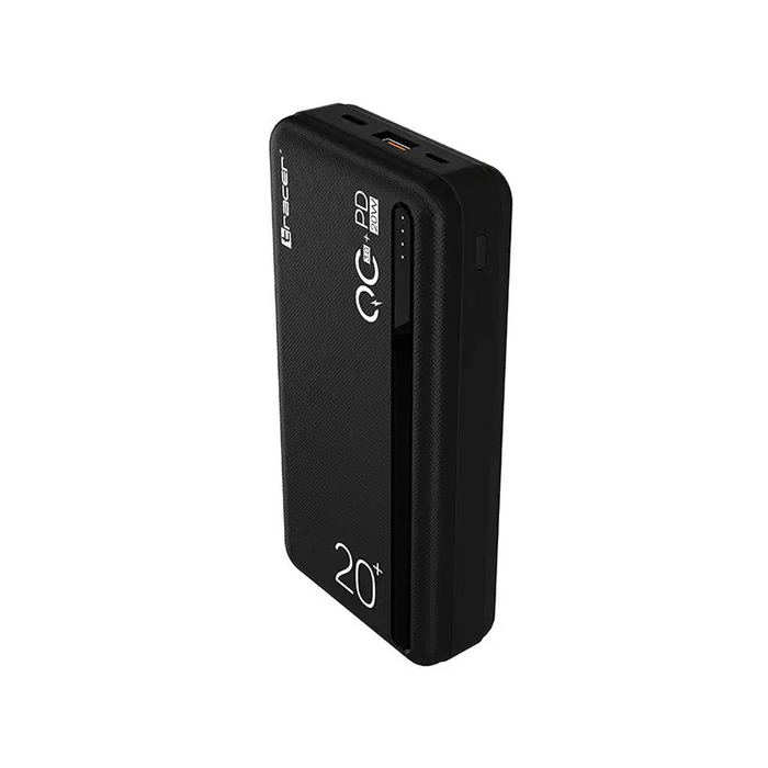 Tracer External Battery 20000MAH QC3.0-PD20W - Преносими батерии<<<Батерии<<<Аксесоари<<<MediaTrade