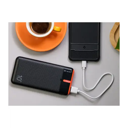 TRACER External battery EnerGo 10000mAh black/orange - Преносими батерии<<<Батерии<<<Аксесоари<<<MediaTrade
