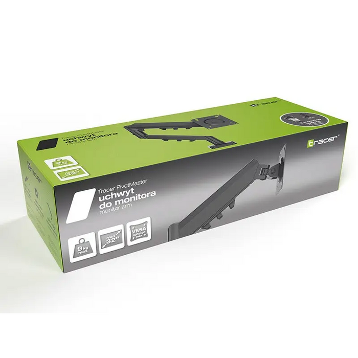 Tracer PivotMaster Monitor Mount Black - Brackets for TVs / monitorsTVA-UCH<<<TV and accessoriesTVA<<<ActionPL
