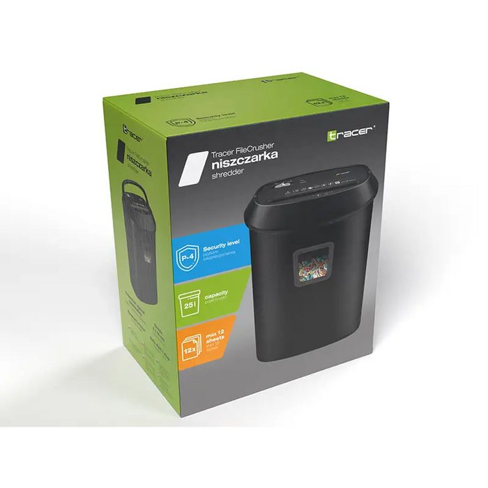 Tracer Shredder FileCrusher - Шредери<<<Шредери и ламинатори<<<Аксесоари<<<MediaTrade&&&ShreddersBIU-NIS<<<Office
