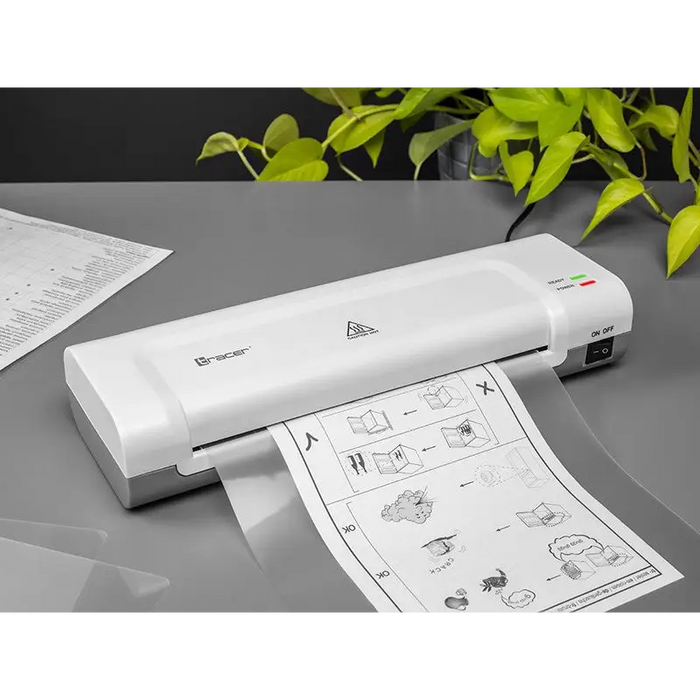 Tracer TRL-5 WH Hot Laminator 280 mm/min White - LaminatorsBIU-LAM<<<Office equipmentBIU<<<ActionPL