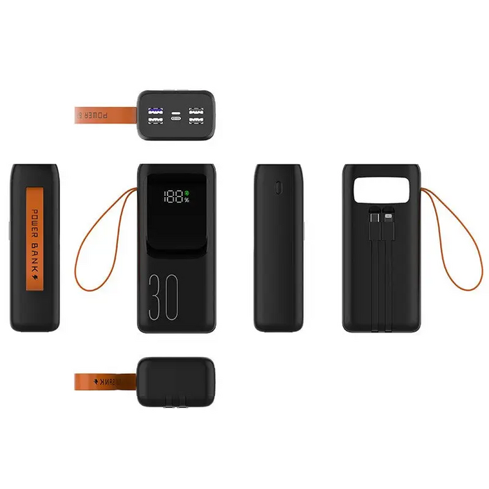 Tracer Vouge-3 30000 mAh Black - Power banksLAD-POW<<<Power supplies for phonesLAD<<<ActionPL