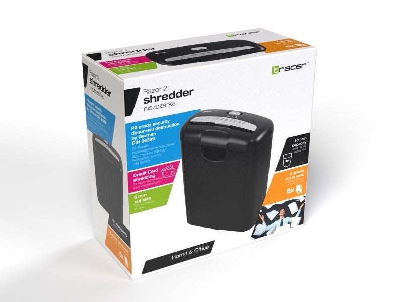 Paper Shredder Tracer Razor 2 10 L