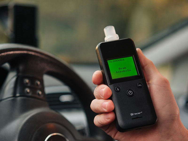 Tracer BreathEZ-2B Semiconductor Breathalyser, Black