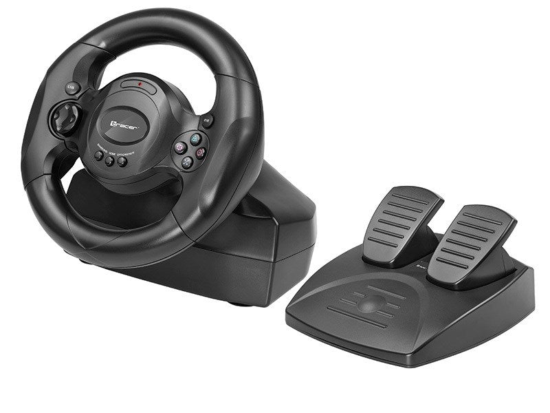 Tracer Rayder 4 in 1 Black Steering wheel PC, PlayStation 4, Playstation 3, Xbox One