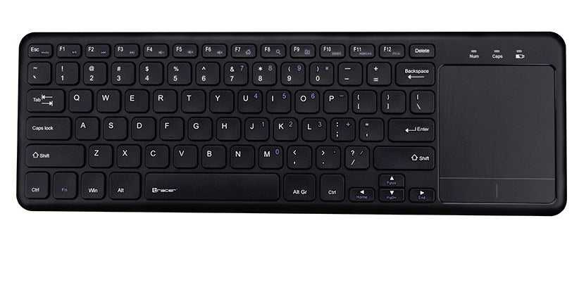 Keyboard with Touchpad Tracer TRAKLA46367 Black