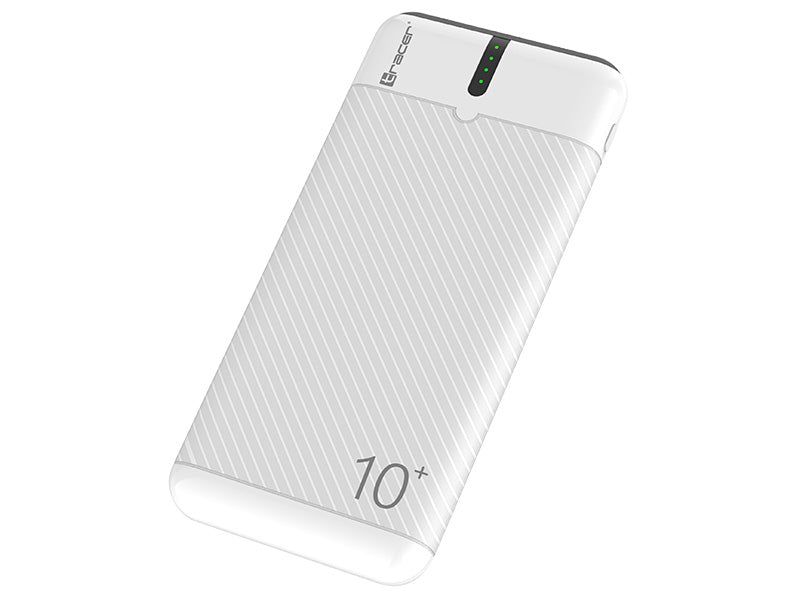 Tracer External battery EnerGo 10000mAh white/black