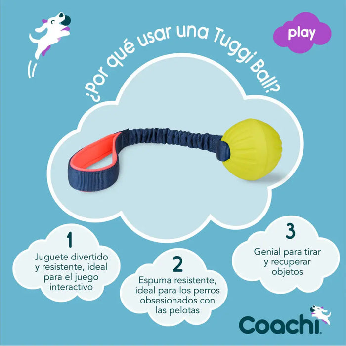 Training toy Coachi TUGGI BALL Blue - Домашни Животни<<<Дом Градина<<<BigBuy&&&Играчки<<<Домашни Животни<<<Дом